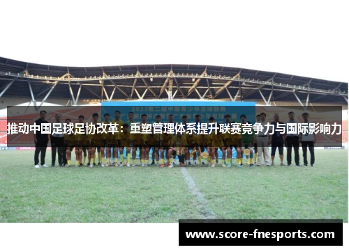 推动中国足球足协改革：重塑管理体系提升联赛竞争力与国际影响力